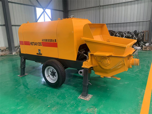 Mini-<span class=keywords><strong>pompe</strong></span> à béton hydraulique d'occasion avec moteur diesel et malaxeur intégré - Product Image 6
