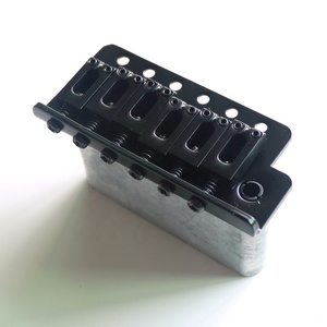บริดจ์กีตาร์ไฟฟ้า Donlis STB012 ขนาด 54 มม. สีดำ แบบ Saddle Steel พร้อม <span class=keywords><strong>Tremolo</strong></span> และบล็อกโลหะผสมสังกะสีขนาดเต็ม - Product Image 5