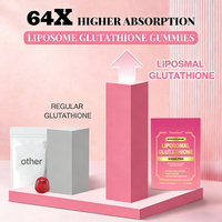 Complément alimentaire en gommes au glutathion liposomal et au collagène, enrichi en vitamine C, pour un éclaircissement naturel de la peau et un éclat sain, fabriqué en Chine (OEM).