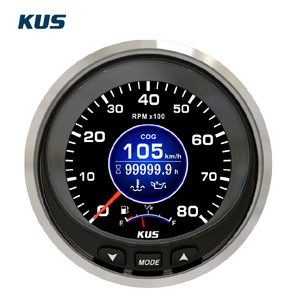 <span class=keywords><strong>KUS</strong></span> マリンゲージ 12V 100mm 3インチ LED ディスプレイ レベルゲージ 計器 J1939 & NMEA2000 対応 - Product Image 6