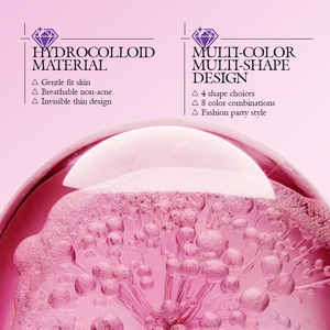 KORMESIC 192 Parches de moda para el acné, diseño de mariposa, diamante, coreanos, hidrocoloides, marca privada, parches para espinillas - Product Image 3