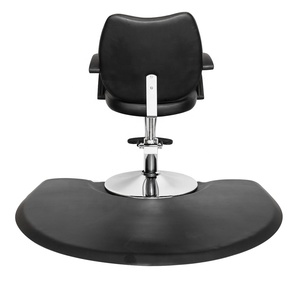 Tappetino Semicircolare in PVC per Parrucchieri, Accessori Speciali per Barbieri e Saloni - Product Image 2