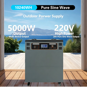 Alimentation mobile extérieure haute puissance 5000W 220V : Batterie lithium grande capacité avec <span class=keywords><strong>Powerbank</strong></span> et stockage d'énergie rechargeable - Product Image 2