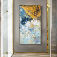 Peinture murale décorative populaire pour la maison, designs personnalisés, toile abstraite imprimée, affiche décorative pour salon avec cadre