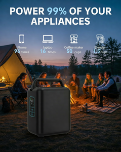 Lifepo4 Power Station 300W 500W 600W 1000W 1200W Portable Power Bank Station Powerstation Camping Home - Product Image 2