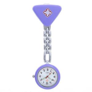 Venta Directa de Fábrica, Último Diseño, Reloj de Bolsillo Portátil y Encantador de Aleación Triangular para Enfermeras, Personalizable - Product Image 1