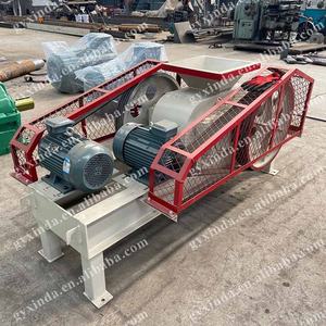 Verstärkter Rahmen Granit-Stein Doppelwalzenbrecher Zement-Walzenbrecher Bauxit-Doppelwalzenbrecher für Industrielle Mineralien - Product Image 2