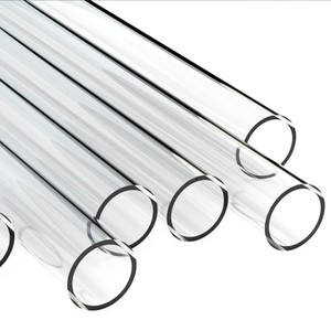 Emballage en tube transparent en acrylique, tube haute transparence, verre organique, barre ronde en PC, tube rond en PMMA - Product Image 2