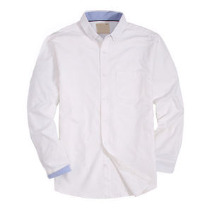 2020 Vendita calda Ultimi Disegni Della Camicia per Gli Uomini <span class=keywords><strong>di</strong></span> Alta Qualità A Manica Lunga Del Cotone Oxford Camicie Camicie Casual Uomo - Product Image 5