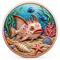 Pièce de monnaie en cuivre pur 999 de 1 oz, Nouveautés, Meilleures ventes, Série Panda Adorable, Imprimée UV, Haute Relief, Colorée, Édition de collection