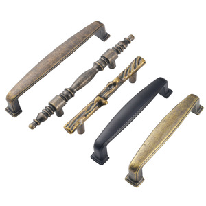 Furniture Handle Bar Zinc Alloy Cabinet Drawer Pulls Minimalist Design Durable Plated Surface - Product Image 5