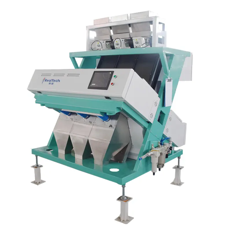 Factory Price Wholesale 3 Chutes Coffee Beans Color Sorter Machine for Bean Sorting Machine Rice Color Sorter