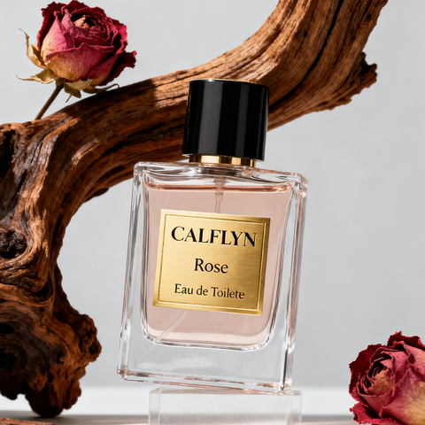 CALFLYN Rose Eau De Toilette, Long-Lasting Floral Fragrance Perfume for Women & Men, OEM/ODM Available Custom Scented Perfume