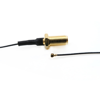 Câble coaxial RF Pigtail Jumper Rg316 Rg147 Rg178, assemblage de câbles coaxiaux SMA