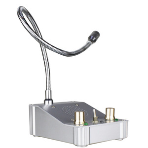 Interphone transfrontalier bidirectionnel filaire 400-470 MHz pour la communication au comptoir des banques, hôpitaux, gares ferroviaires, mini-haut-parleur - Product Image 2