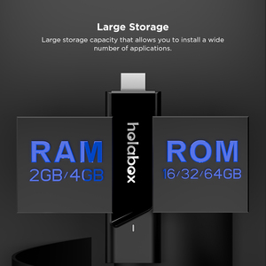 Xu hướng mới mới Android TV Stick holabox T600 ATV Android 14 thiết bị phát trực tuyến di động Allwinner 2.4G + 5G wifi di động TV Stick - Product Image 3