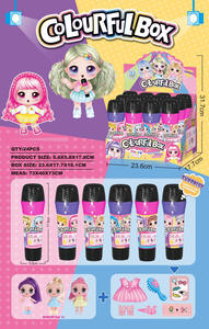 2024 pas cher prix 12 pièces aveugle boîte ensemble populaire en plastique jouets Microphone Style aveugle boîte jouets cadeau pour <span class=keywords><strong>fille</strong></span> cadeaux d'anniversaire - Product Image 5