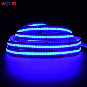 RGBW FCOB COB <b>LED</b> Strip Light 16.4ft/5m 24V 896LEDs/m 5Pin 1 12mm Width Multicolor Flexible Cob <b>Led</b> Strip - Product Image 3