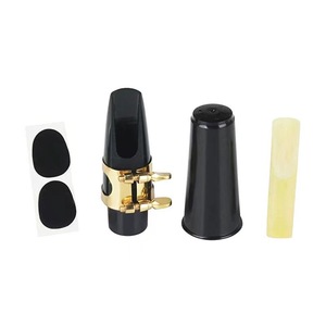 Kit de accesorios de saxofón <span class=keywords><strong>alto</strong></span> <span class=keywords><strong>profesional</strong></span> <span class=keywords><strong>Boquilla</strong></span> duradera con bolsa Piezas esenciales <span class=keywords><strong>para</strong></span> jugadores de saxofón - Product Image 2