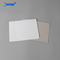 Puzzle en carton sublimable format A5 mini, 80 pièces par puzzle