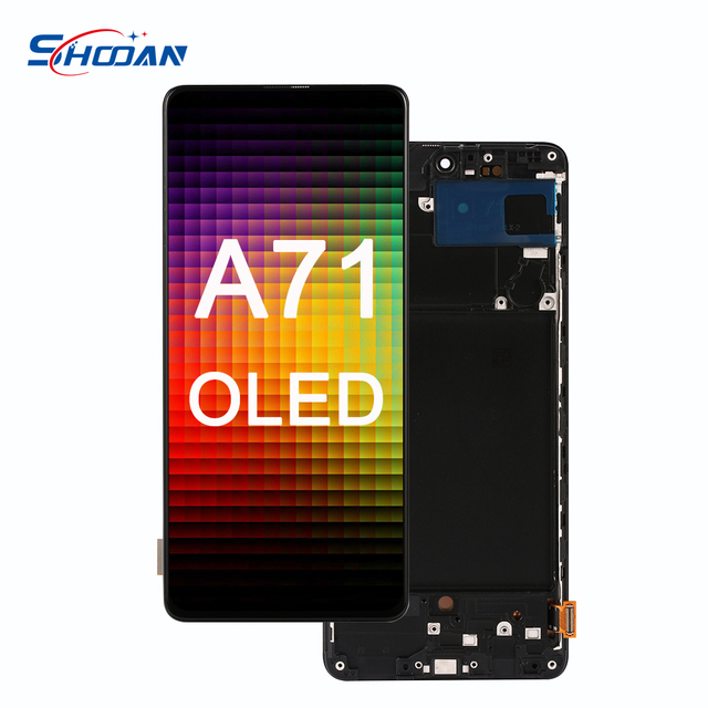 AMOLED Replacement for Samsung Galaxy A71 LCD Touch Digitizer Assembly A71 Display A715 A715F A715FD