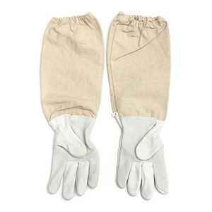 XL-Größe Vollkörper-Baumwollhandschuhe Atmungsaktiver Imker-Schutzanzug Anti-Bienen-Anzug Belüftete Sicherheitsjacke Kleidung für die Imkerei - Product Image 5