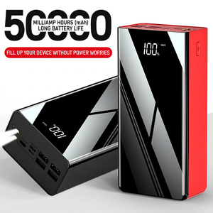 พาวเวอร์แบงค์ 100000 มิลลิแอมป์ความจุสูง ช่องเสียบ USB คู่ สำหรับโทรศัพท์มือถือและแท็บเล็ต - Product Image 2