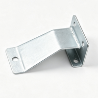Support d'angle en acier de type Z personnalisé pour montage et fixation de châssis et d'équipements