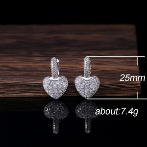 Orecchini a perno da donna, design con pietre, eleganza coreana, orecchini alla moda per tutti i giorni e feste, idea regalo - Product Image 5
