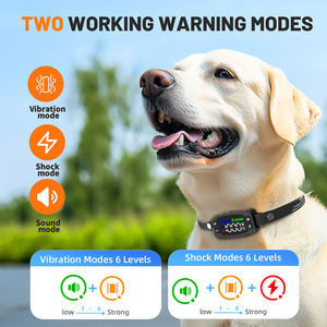 3 Warn modi Beep Vibration Shock GPS Drahtloses elektrisches Hunde zaun halsband IPX7 Wasserdichtes Sicherheits system für den Außenbereich - Product Image 4