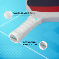 Raquette de pickleball en fibre de verre ATNEW pour débutants, modèle 3114 de 16 mm, 240 g, absorption des chocs cellulaire