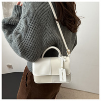 Sac carré tendance pour femmes et filles, sac à bandoulière, sacs à main de luxe, sacs fourre-tout