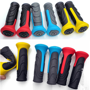 Poignées de guidon Micro Soft 22,2 mm TPR antidérapantes pour accessoires de vélos pour enfants - Product Image 1