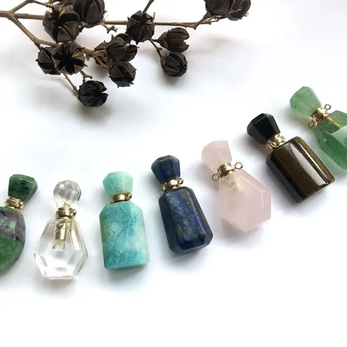 wholesale Natural High Quality Crystals Natural Healing Stones Crystal Perfume Bottles