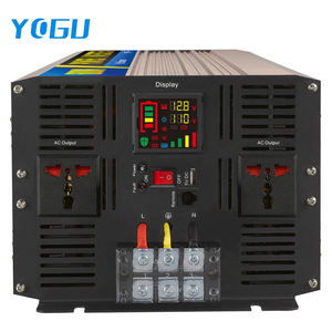 YOGU <span class=keywords><strong>1000</strong></span> W/1kw <span class=keywords><strong>1000</strong></span> <span class=keywords><strong>Watt</strong></span> 12V/24V/48V DC à AC 110V/120V 220V/230V Onduleur solaire à onde sinusoïdale pure - Product Image 5
