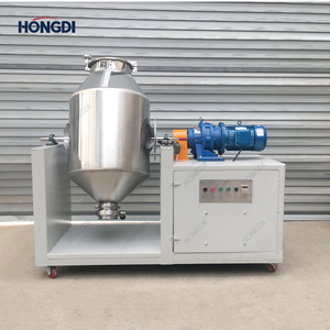 Integrated Side Cabinet Double Cone Mixer, Professional Powder Blender with Control <b>Box</b> for Safety and Easy Operation - Product Image 6