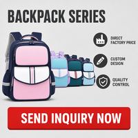 Sac à dos scolaire personnalisé pour enfants, rose, multi-couches, avec fermeture éclair, pour livres et rangement de voyage, fournisseur en gros
