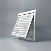 Grille de ventilation carrée moderne en alliage d'aluminium, diffuseur de plafond, grille de retour d'air pour climatisation extérieure, salon, sous-sol