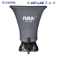 Capot électronique de régulation de débit d'air AF-01 85-3400 m³/h, alimenté par batterie, en nylon et aluminium, outil de sortie de conduit de ventilation CVC pour porte de soufflerie