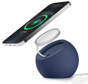 Supporto per <span class=keywords><strong>telefono</strong></span> con presa d'aria per montaggio su auto con ricarica Wireless magnetica dal design semplice e bello <span class=keywords><strong>gestione</strong></span> dei cavi compatibile - Product Image 1