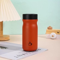 2025 sans BPA vente chaude 320ml Mini mignon Portable Double paroi bouteille d'eau isolé Thermos en acier inoxydable flacon à vide