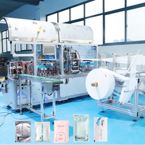 Tự động tốc độ cao 4 bên con dấu Khăn lau máy đơn mảnh mô ướt 1 cái/gói khăn lau ướt máy đóng gói - Product Image 3