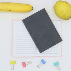A5 <b>Blank</b> PU Leather Softcover <b>Notebook</b> 80 Sheets Bulk Vendor Wholesale Business Customizable Style Custom Logo Promotional Use - Product Image 2