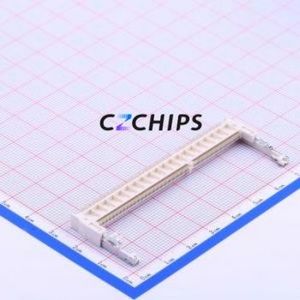 AS0A621-H2R6-7H Memory Module Connector (DDR) SMD,P=0.6mm,Horizontal Mount Connector - Product Image 2