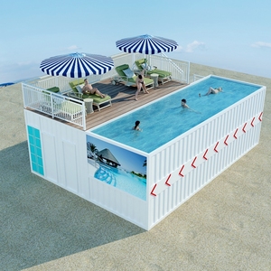 Toboggan aquatique de haute qualité <span class=keywords><strong>Intex</strong></span> 24X52 pouces doublure ronde cascade partie lumière <span class=keywords><strong>Led</strong></span> adulte Cascade conteneur piscine - Product Image 2