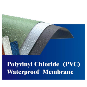 La moderna membrana impermeabile in PVC rinforzato da 1.5mm di lunghezza 20m con applicazione della parete di Design realizzata in resistente poliestere PP PE materiali - Product Image 2