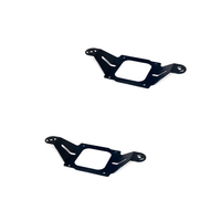 Produsen Braket Solenoid OEM/ODM Pemasangan Bawah, Braket Pemasangan Mesin Baja Hitam untuk Sistem Nitrous Oxide