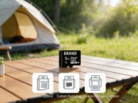 Carte mémoire TF Mini SD en vente chaude, 2 Go-16 Go, plastique OEM pour téléphones mobiles MP4 et appareils photo, classe 10 U1/U3