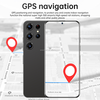 Smartphone 5G S25 Ultra 7,3 pouces Double SIM Android Téléphone mobile Grand écran Téléphone de jeu Batterie haute capacité