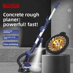 Levigatrice Orbitale Elettrica Senza Spazzole a Velocità Variabile Woputon CP125-A per Rinnovo di Pareti Vecchie e Superfici in Cemento - Product Image 2